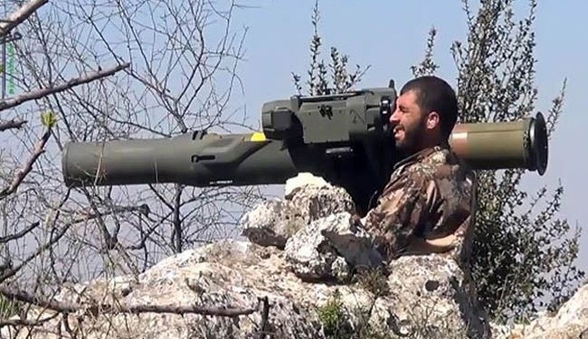  The ISIL takfiri group has us-made tow anti-tank missile
